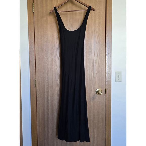 Eileen Fisher Cross Back Strap Midi Dress - Picture 2 of 11